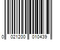 Barcode Image for UPC code 0021200010439