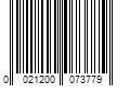 Barcode Image for UPC code 0021200073779