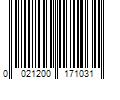 Barcode Image for UPC code 0021200171031