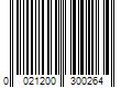 Barcode Image for UPC code 0021200300264