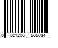 Barcode Image for UPC code 0021200505034