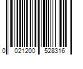 Barcode Image for UPC code 0021200528316