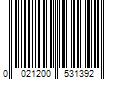 Barcode Image for UPC code 0021200531392