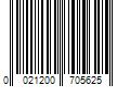 Barcode Image for UPC code 0021200705625