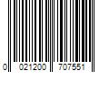 Barcode Image for UPC code 0021200707551