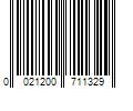 Barcode Image for UPC code 0021200711329