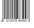 Barcode Image for UPC code 0021200983948