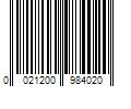 Barcode Image for UPC code 0021200984020