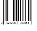 Barcode Image for UPC code 0021205000954