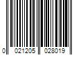 Barcode Image for UPC code 0021205028019