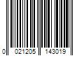 Barcode Image for UPC code 0021205143019