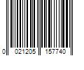 Barcode Image for UPC code 0021205157740