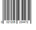 Barcode Image for UPC code 0021205234472