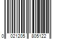 Barcode Image for UPC code 0021205805122. Product Name: W.R. Case & Sons Cutlery Co. Case Orange Synthetic Smooth Sod - Acc Knives - 80512