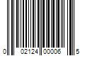 Barcode Image for UPC code 002124000065