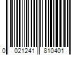 Barcode Image for UPC code 0021241810401