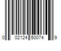 Barcode Image for UPC code 002124500749