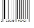 Barcode Image for UPC code 0021245600008