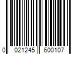 Barcode Image for UPC code 0021245600107