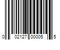 Barcode Image for UPC code 002127000055