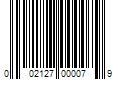 Barcode Image for UPC code 002127000079