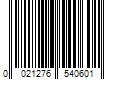 Barcode Image for UPC code 0021276540601