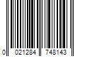 Barcode Image for UPC code 0021284748143