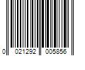 Barcode Image for UPC code 0021292005856