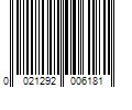 Barcode Image for UPC code 0021292006181