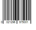 Barcode Image for UPC code 0021296975001