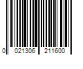 Barcode Image for UPC code 0021306211600