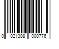 Barcode Image for UPC code 0021308000776