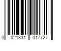 Barcode Image for UPC code 0021331017727