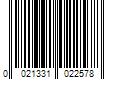 Barcode Image for UPC code 0021331022578