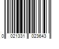 Barcode Image for UPC code 0021331023643