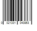 Barcode Image for UPC code 0021331043863