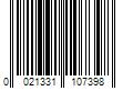 Barcode Image for UPC code 0021331107398