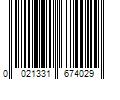 Barcode Image for UPC code 0021331674029