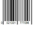 Barcode Image for UPC code 0021331777096