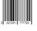 Barcode Image for UPC code 0021331777720