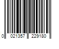 Barcode Image for UPC code 0021357229180