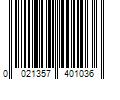 Barcode Image for UPC code 0021357401036