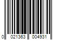 Barcode Image for UPC code 0021363004931