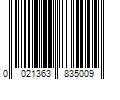 Barcode Image for UPC code 0021363835009