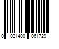 Barcode Image for UPC code 0021400061729