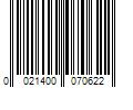 Barcode Image for UPC code 0021400070622