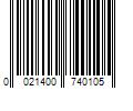 Barcode Image for UPC code 0021400740105