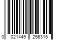 Barcode Image for UPC code 0021449256315