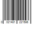 Barcode Image for UPC code 0021481221586