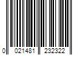 Barcode Image for UPC code 0021481232322